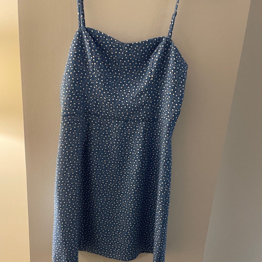 French Connection Blue Mini Dress